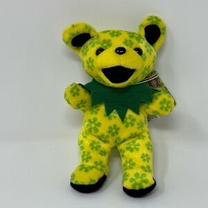NWT Doodah Man Grateful Dead Liquid Blue Beanie Bear